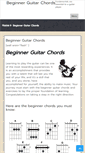 Mobile Screenshot of easy-learning-guitar.com